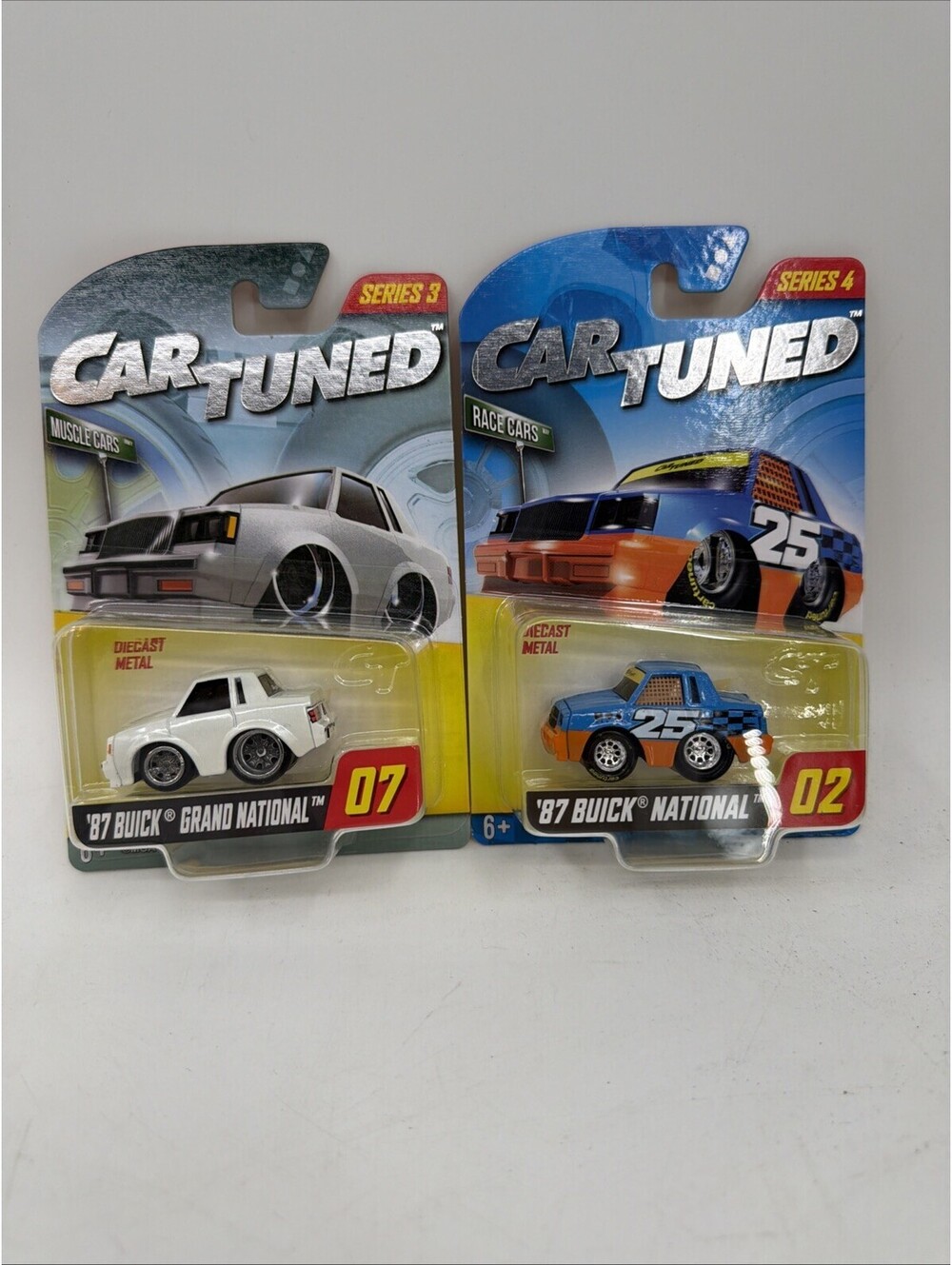 Car Tuned Lot of 2 - 87' Buick Grand National Walgreens Exclusives Series 3 & 4